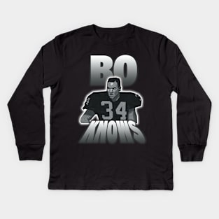 Bo Knows Kids Long Sleeve T-Shirt